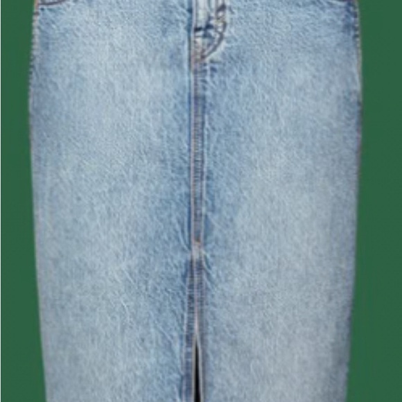 Esprit Blue Denim Skirt #119 - Picture 3 of 11